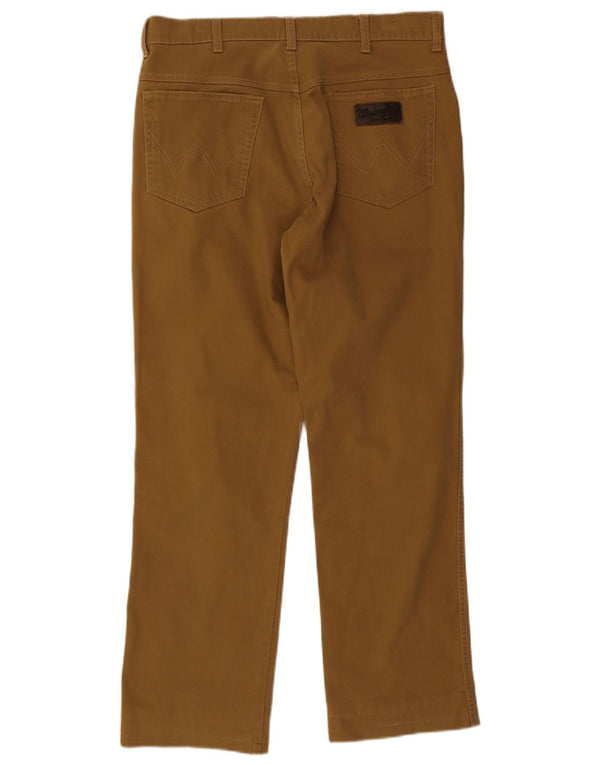 Wrangler Herre Texas Straight Casual Bukser W34 L30 Brun