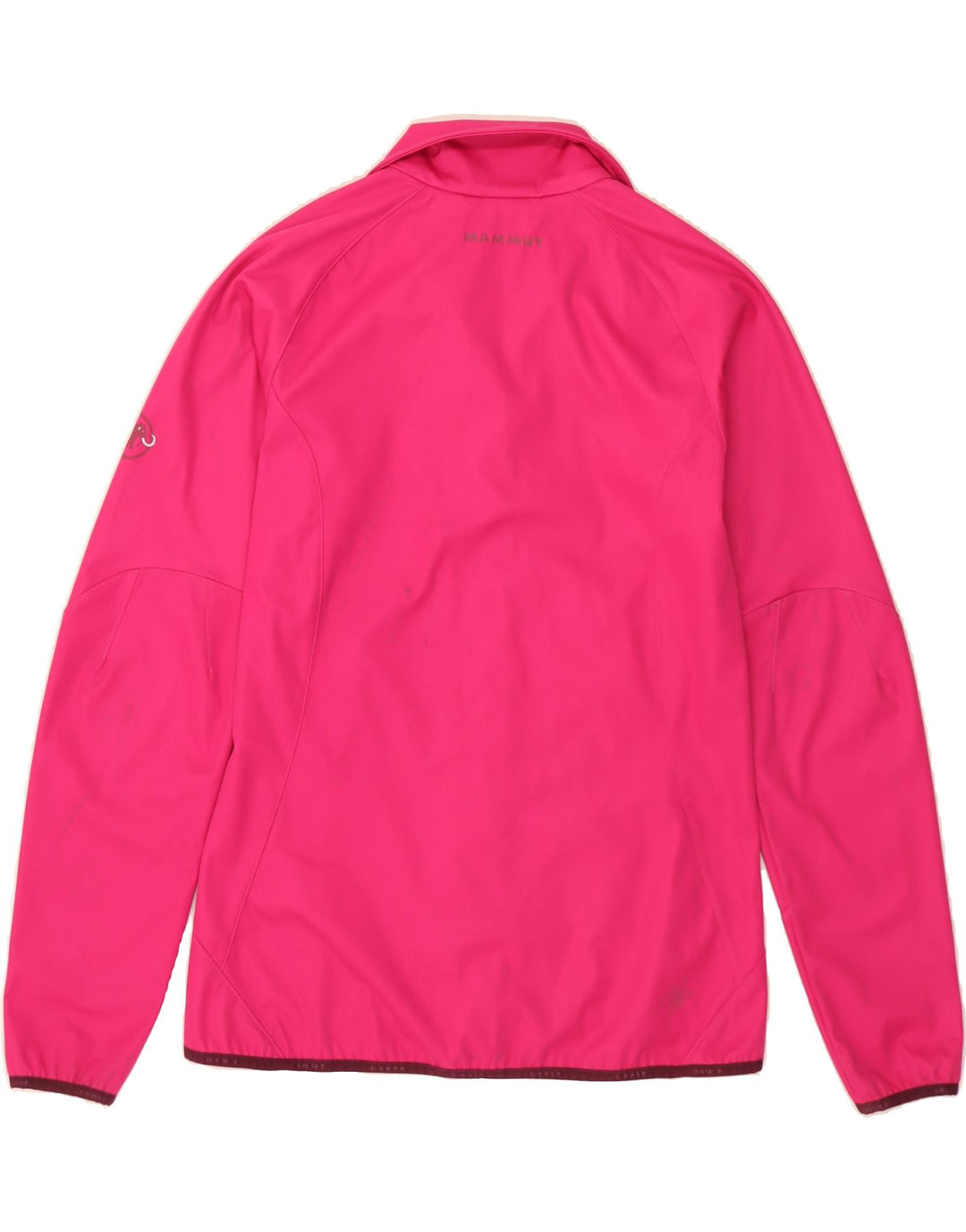 MAMMUT Womens Tracksuit Top Jacket UK 14 Medium Pink Polyester Vintage Mammut and Second-Hand Mammut from Messina Hembry 