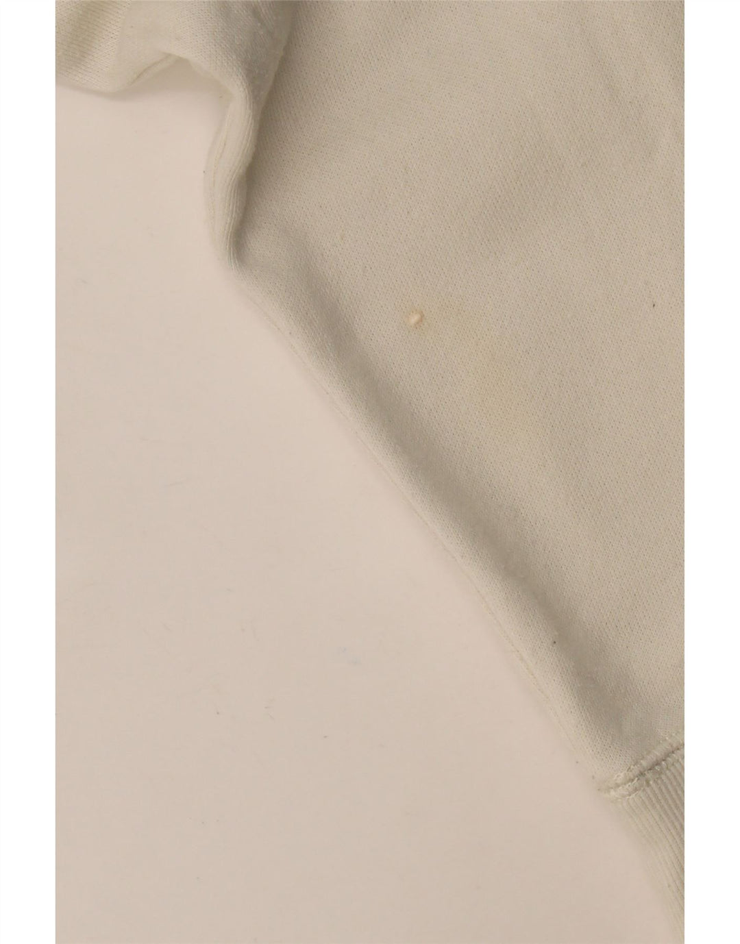 CHAMPION Womens Tracksuit Top Jacket UK 10 Small White Cotton