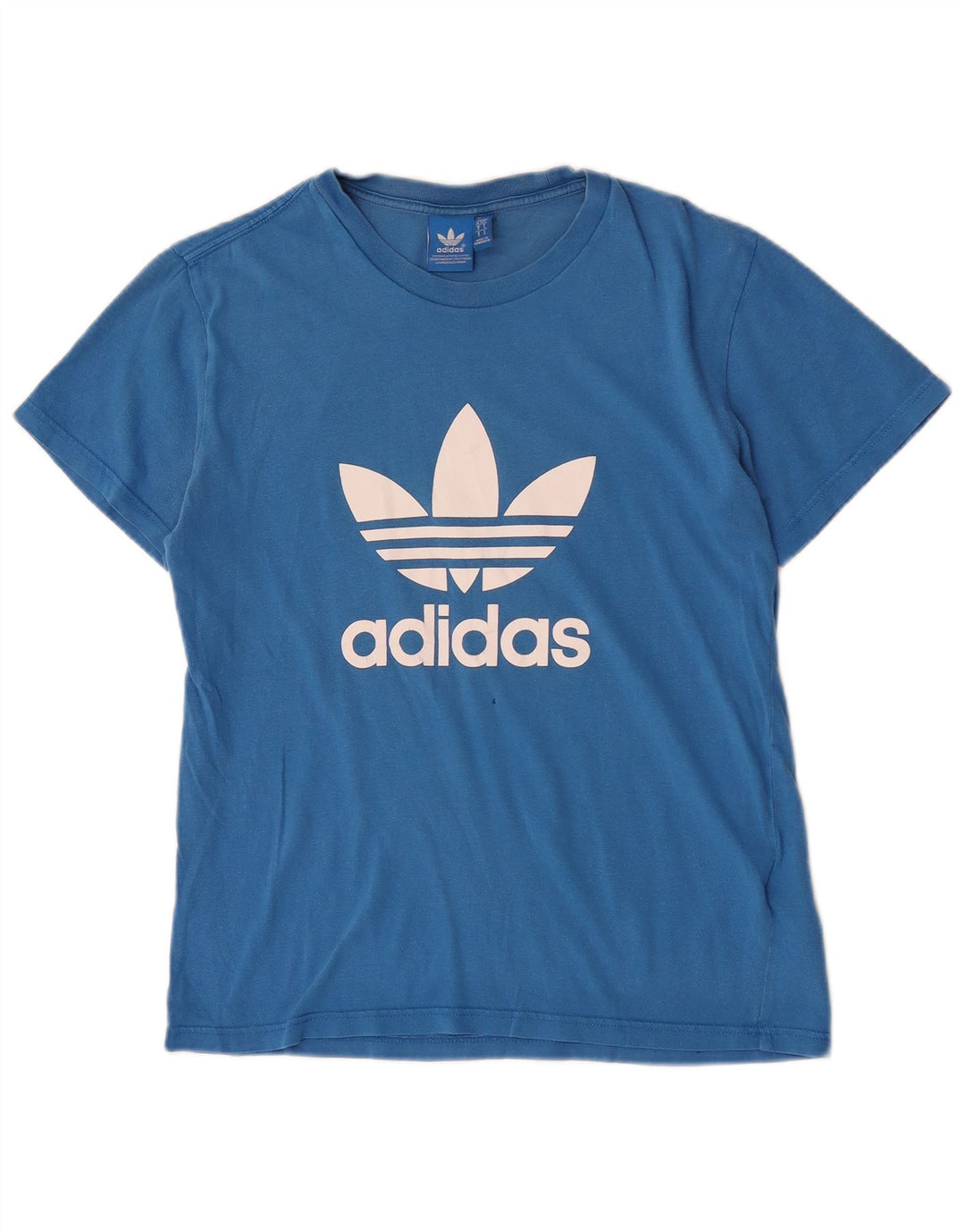 Adidas Grafisk T-shirt top til mænd, lille blå bomuld