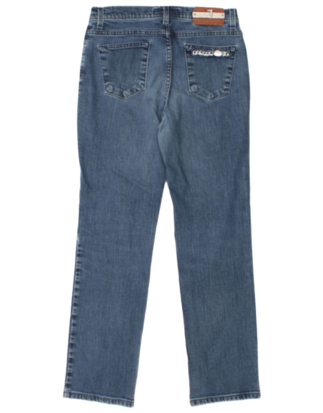 TRUSSARDI Womens Slim Jeans W29 L29 Blue Cotton