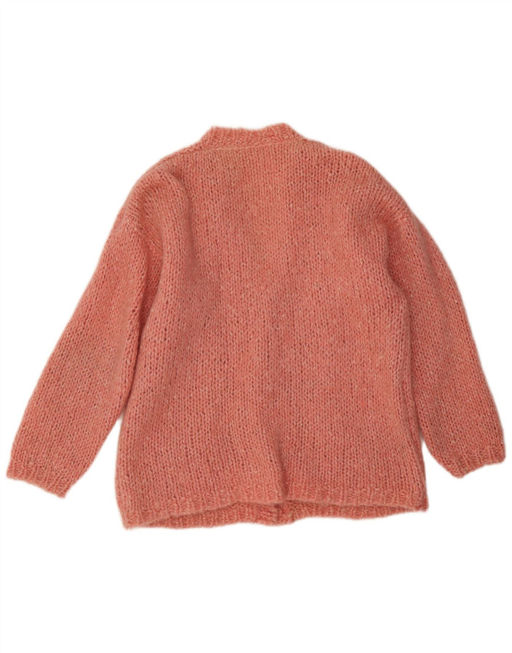 Vintage dame cardigan sweater XL Pink