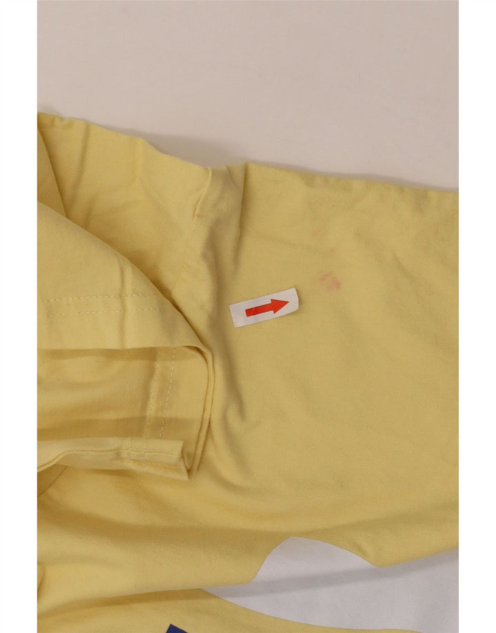 Vans Herre Classic Fit Grafisk T-Shirt Top Medium Gul Bomuld