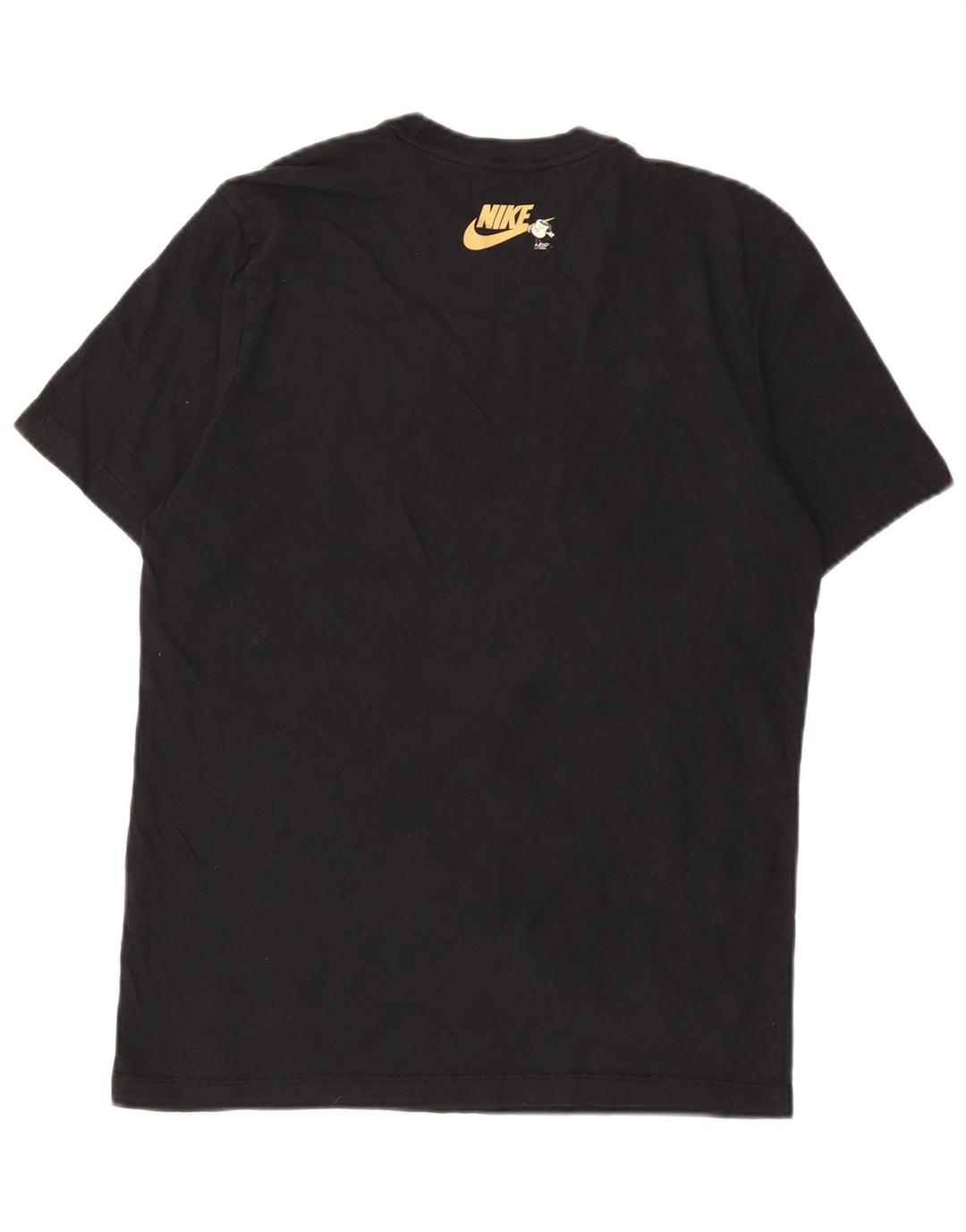 Nike Herre grafisk T-shirt Top Medium Sort Bomuld