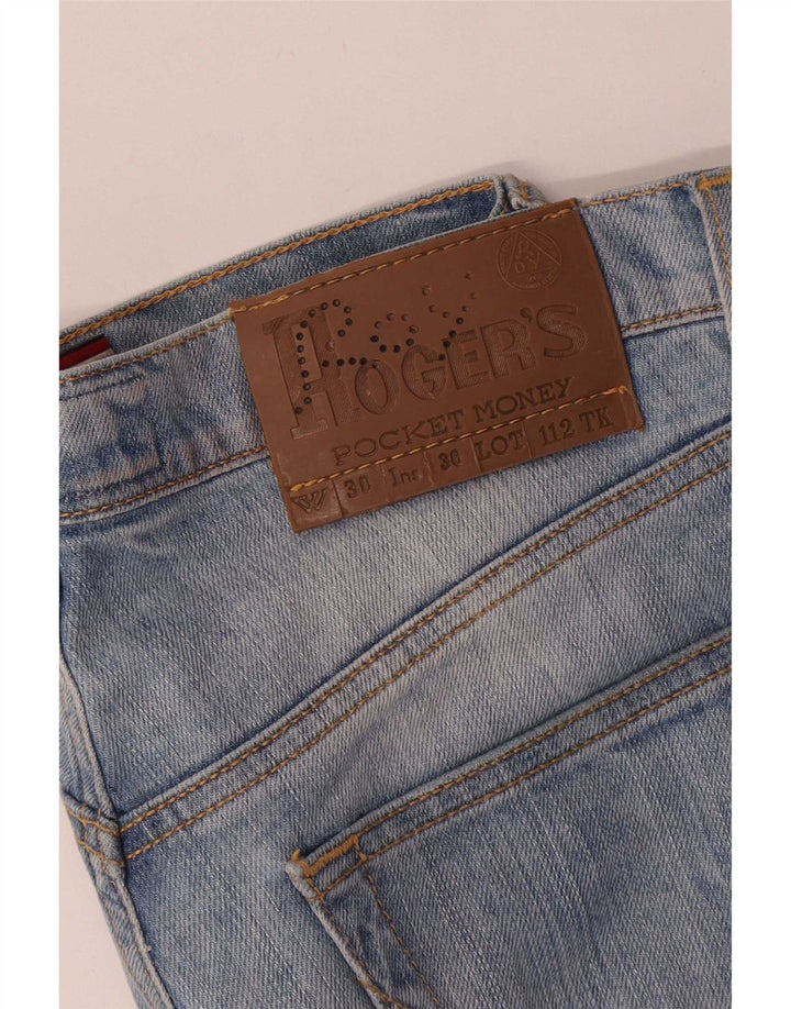 Roy Rogers Straight Jeans til mænd W30 L31 blå bomuld