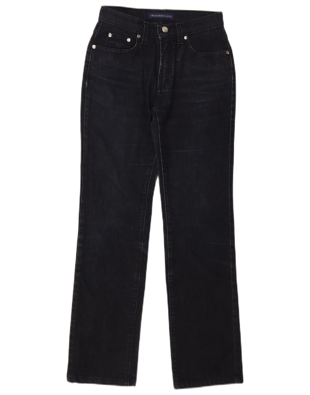 Trussardi Lige Jeans til kvinder W24 L28 Marineblå