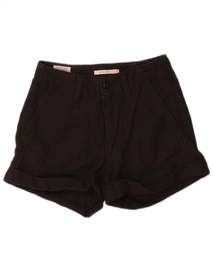 Levi's kvinders ribcage chino-shorts W26 lille sort bomuld
