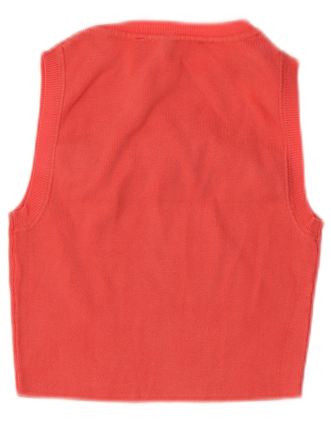 Zara Womens Crop Vest Tank Top UK 8 Small Pink
