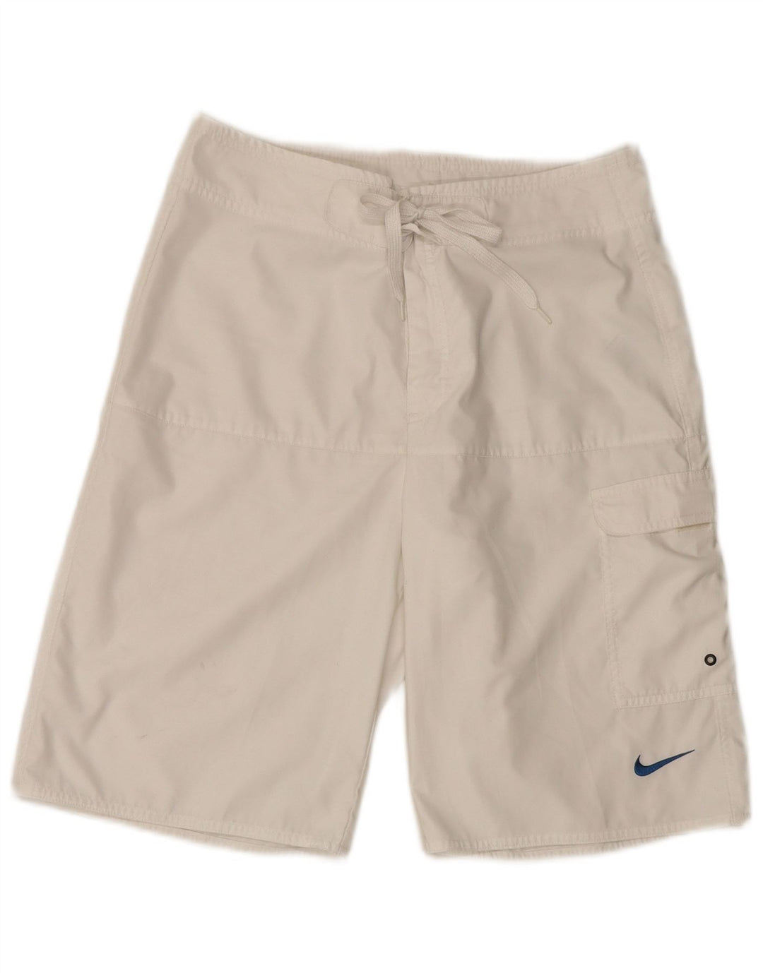 Nike Badeshorts til mænd Små hvide polyester