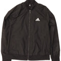Adidas Womens Bomber Jacket UK 4/6 XS Sort Polyester