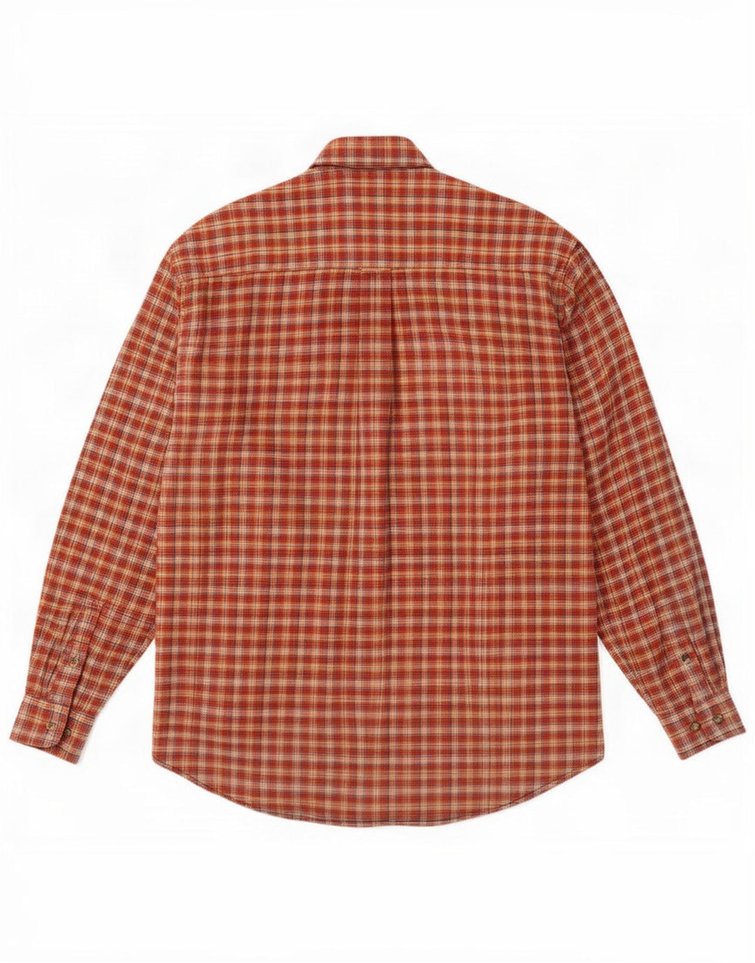 Pierre Cardin Herre Flanelskjorte Medium Rød Plaid