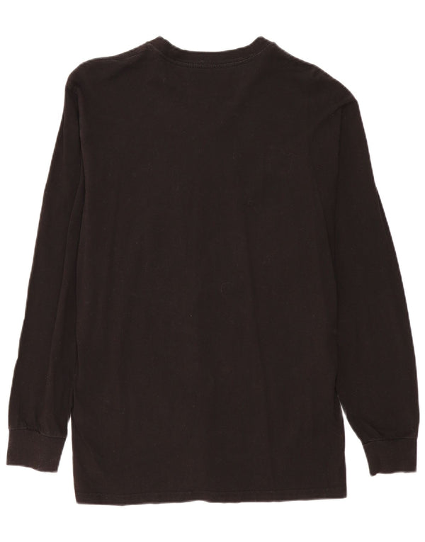 Vans Herre Grafisk Top Langærmet Medium Sort Bomuld