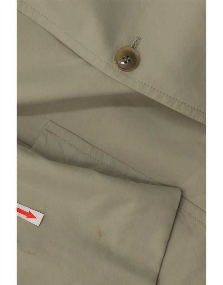 Marks & Spencer Herre 3-knaps blazerjakke UK 40 Medium Beige Bomuld