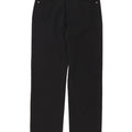 VERSACE Lige fritidsbukser til mænd IT 46 Small W32 L30 Sort polyester