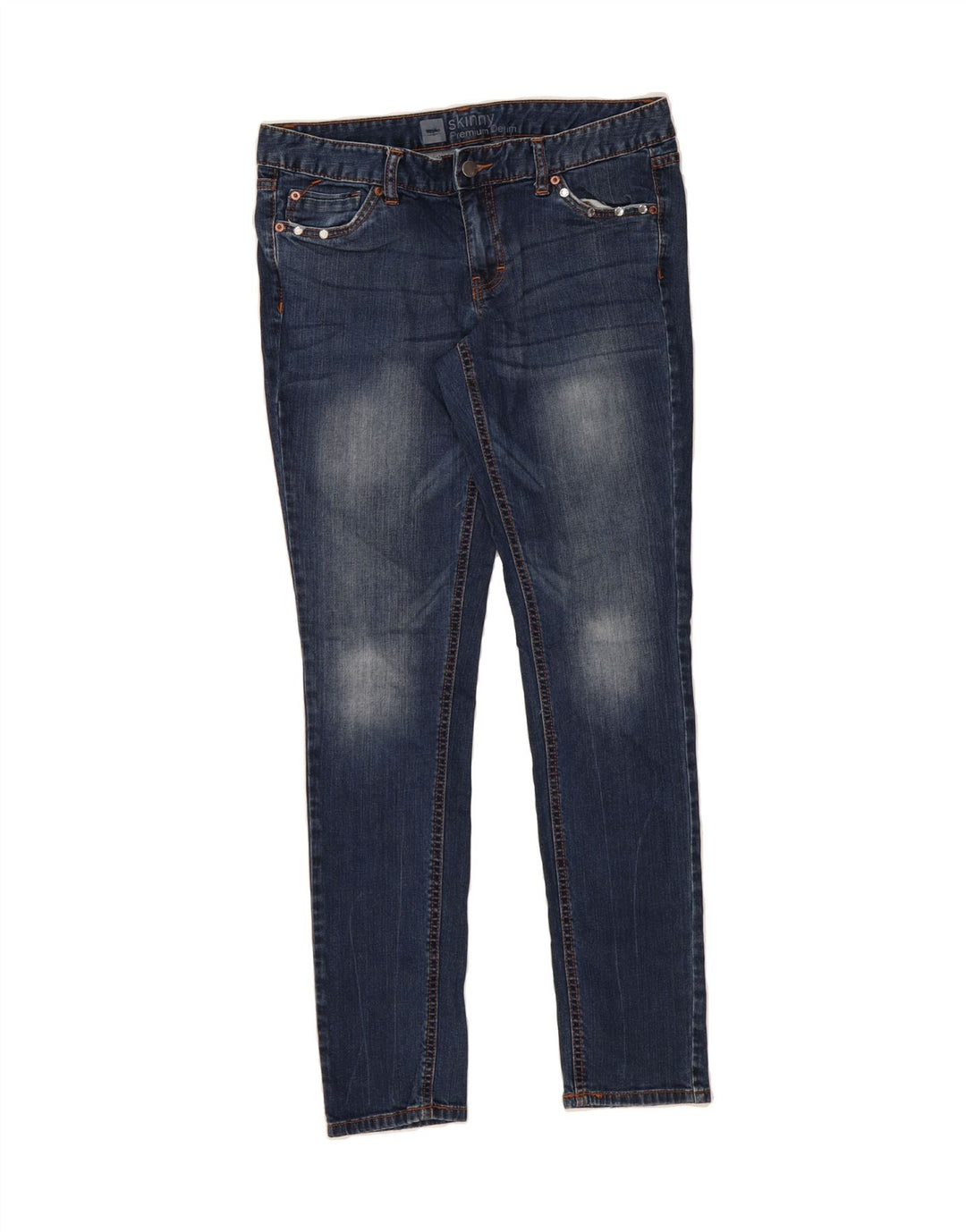 MOSSIMO Womens Skinny Jeans US 10 Large W32 L31 Blue Cotton Vintage Mossimo and Second-Hand Mossimo from Messina Hembry 