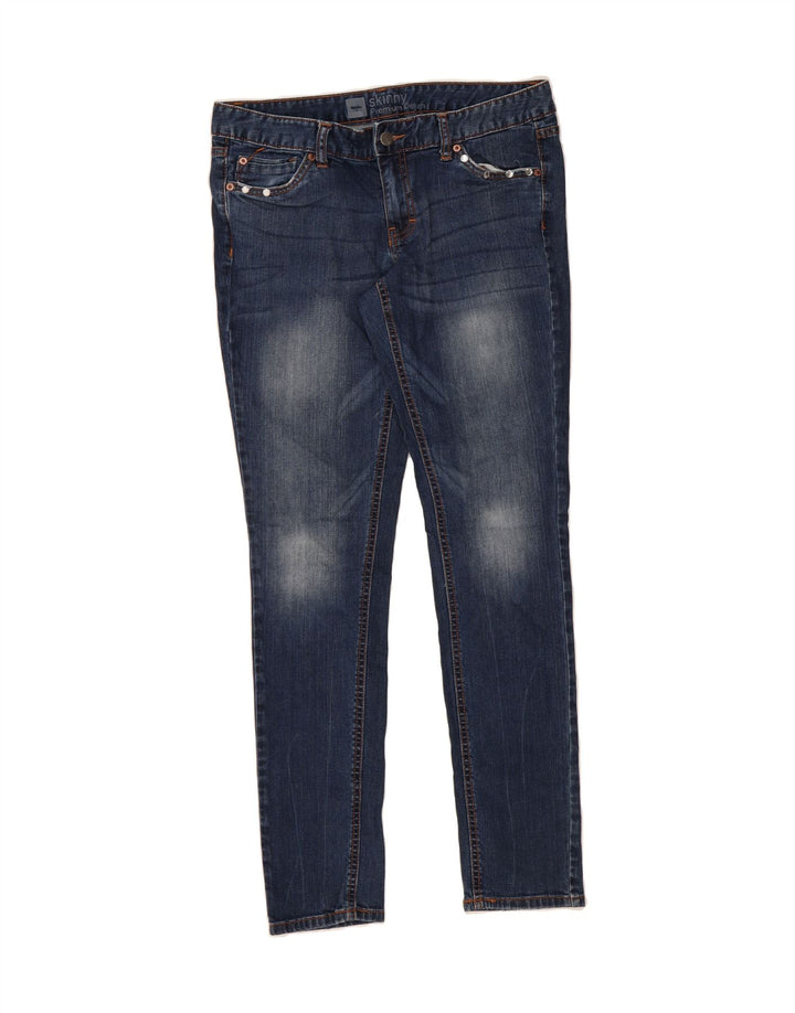 MOSSIMO Womens Skinny Jeans US 10 Large W32 L31 Blue Cotton Vintage Mossimo and Second-Hand Mossimo from Messina Hembry 