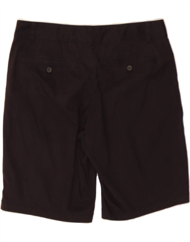 DOCKERS Womens Chino Shorts US 12 Large W34  Black Cotton Vintage Dockers and Second-Hand Dockers from Messina Hembry 
