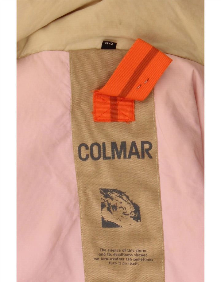 Colmar Polstret hættejakke til kvinder IT 44 Medium Beige Polyester