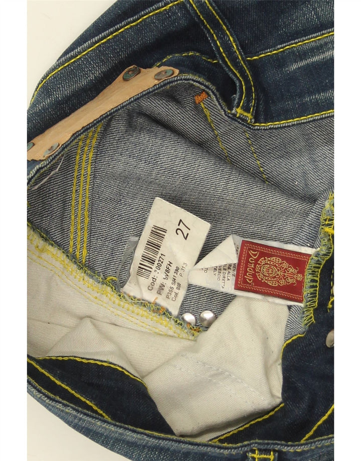 Dondup Dame Slim Jeans W27 L32 Blå Bomuld