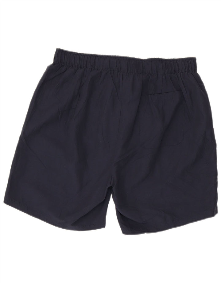 MISTRAL Grafiske svømmeshorts til mænd Medium Marineblå polyester