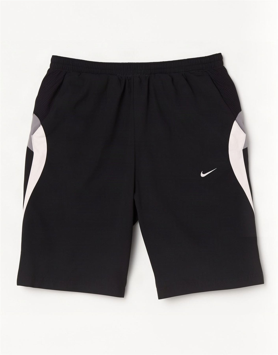 Nike Sportsshorts til mænd Small Black Colourblock Polyester