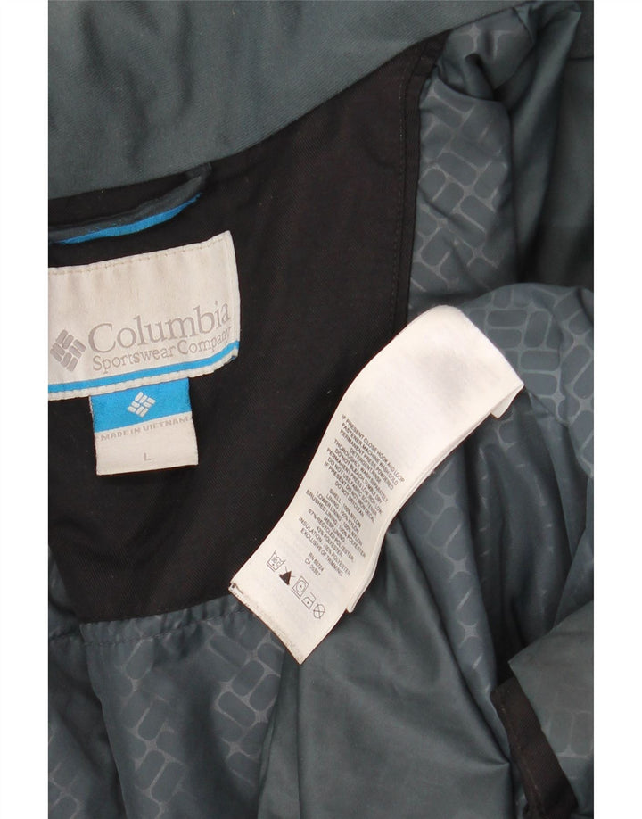 Columbia Herre Windbreaker Jacket UK 40 Large Black Nylon
