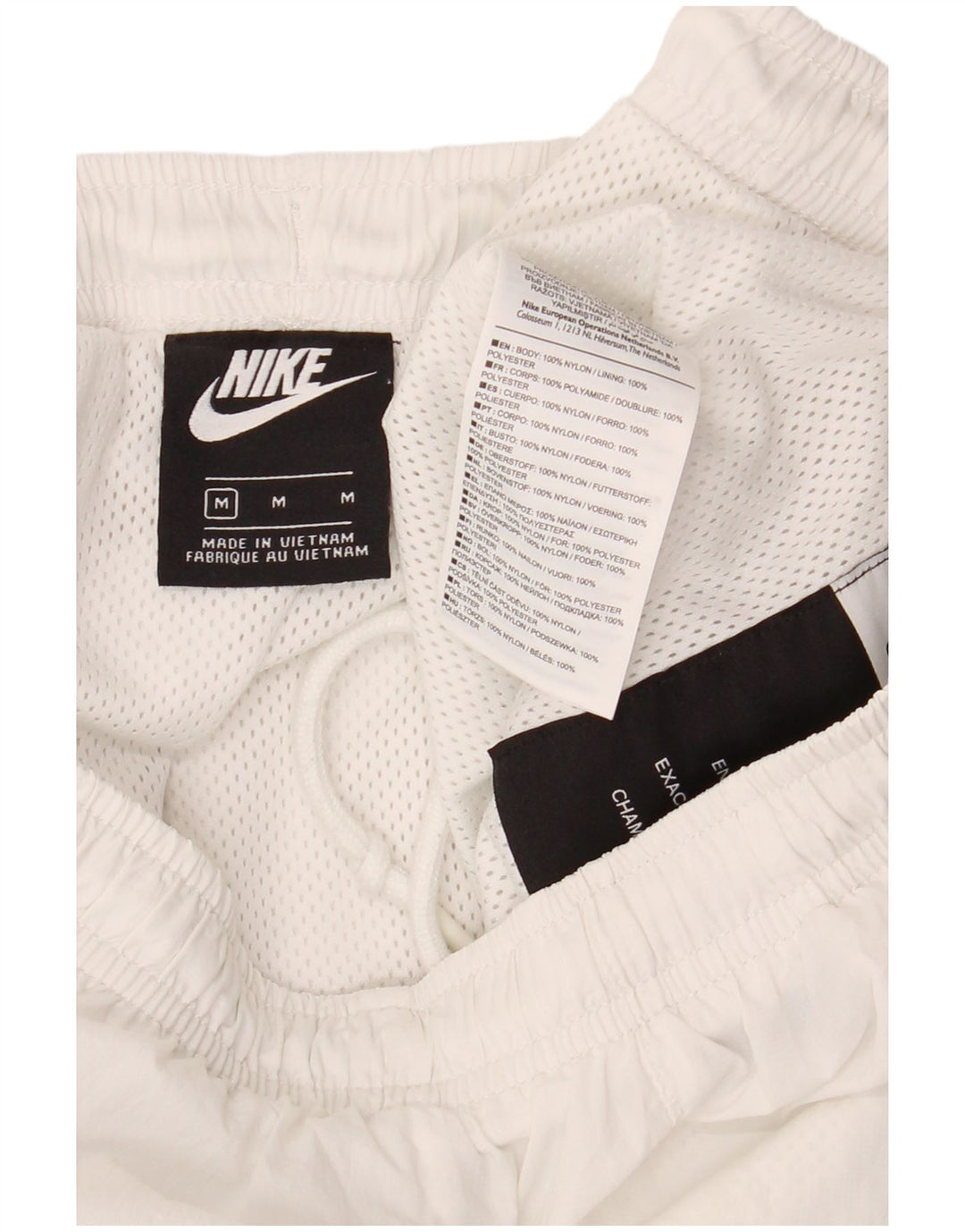 Nike træningsdragt til mænd Joggers Medium White Colourblock Nylon