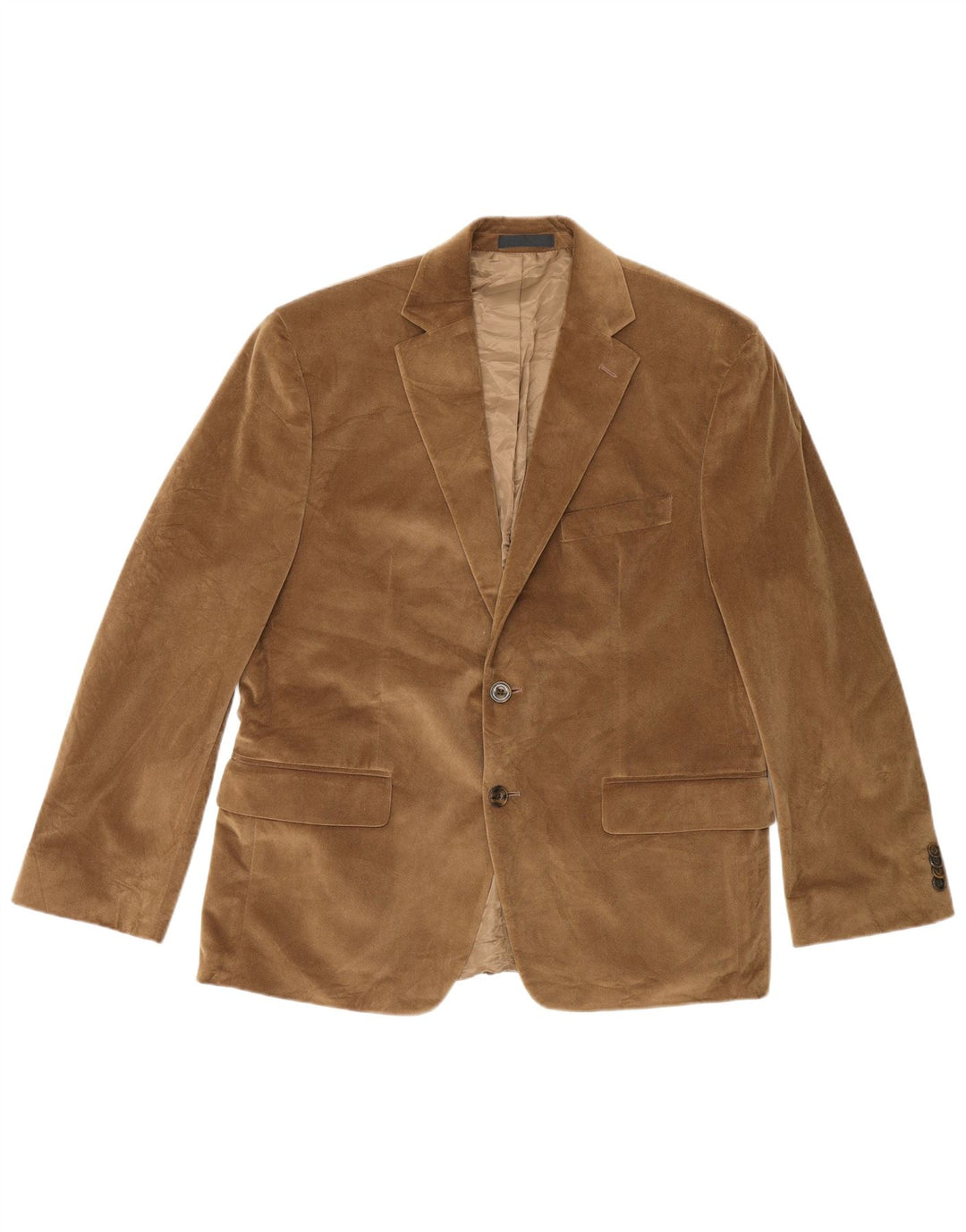 Michael Kors Herre 2-knaps blazerjakke UK 40 Stor brun polyester