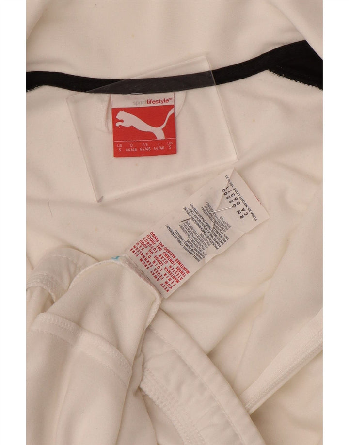 Puma Træningsdragt til mænd, topjakke, lille hvid polyester