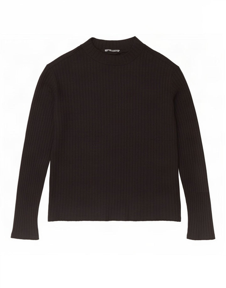 Zara Dame Top Langærmet UK 14 Large Sort