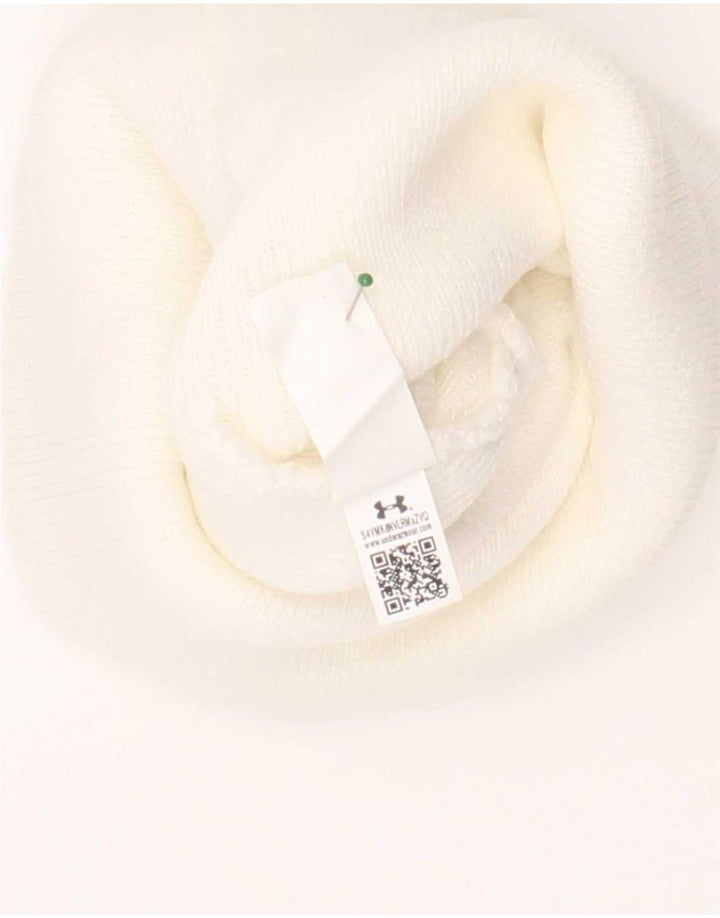 Under Armour Herre Beanie Hat One Size Hvid Akryl
