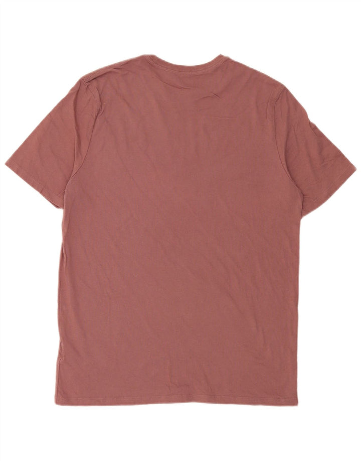 Calvin Klein T-shirt til mænd, medium brun bomuld