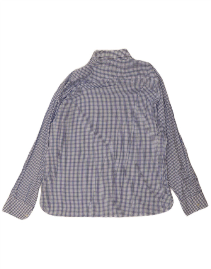 Tommy Hilfiger herreskjorte 2XL blå ternet bomuld