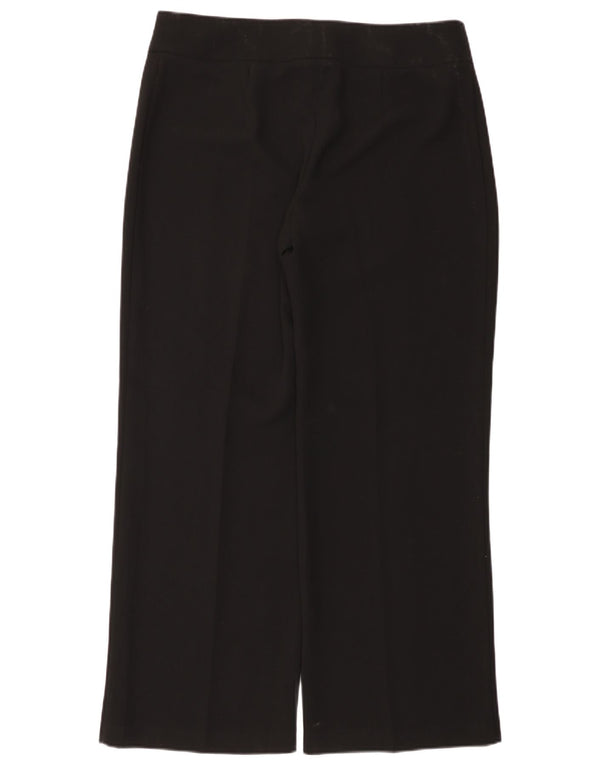 Marks & Spencer Dame Loose Fit Casual Bukser UK 16 Large W36 L30 Black