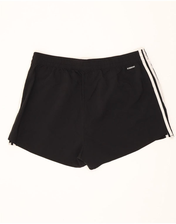 Adidas Aeroready Sportsshorts til kvinder UK 20/22 XL Sort Polyester