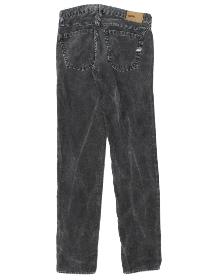 Gas Herre Slim Corduroy Bukser W30 L34 Grå