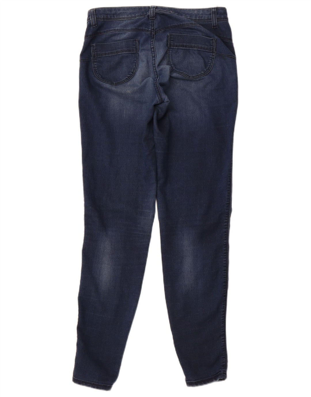Benetton Dame Skinny Jeans W29 L30 Blå Bomuld