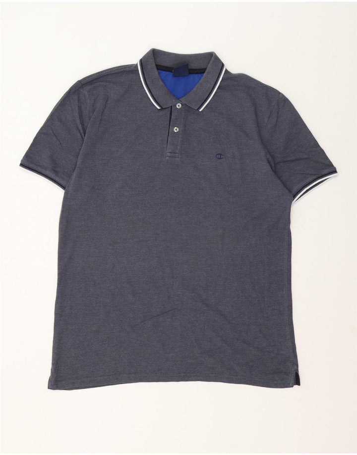 Champion herre poloshirt Stor grå bomuld
