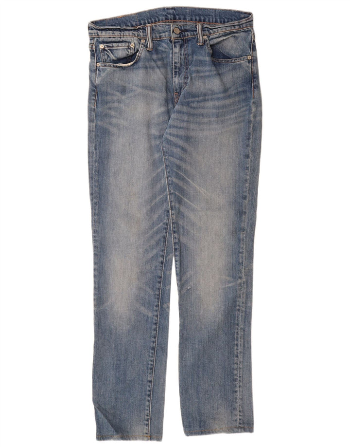 Levi's Herre 511 Slim Jeans W32 L31 Blå Bomuld