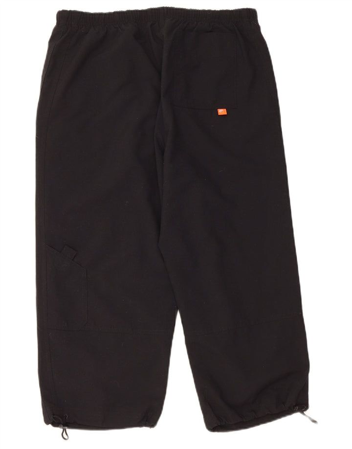 Nike Capri træningsdragtbukser til kvinder UK 10/12 Medium Black Polyester
