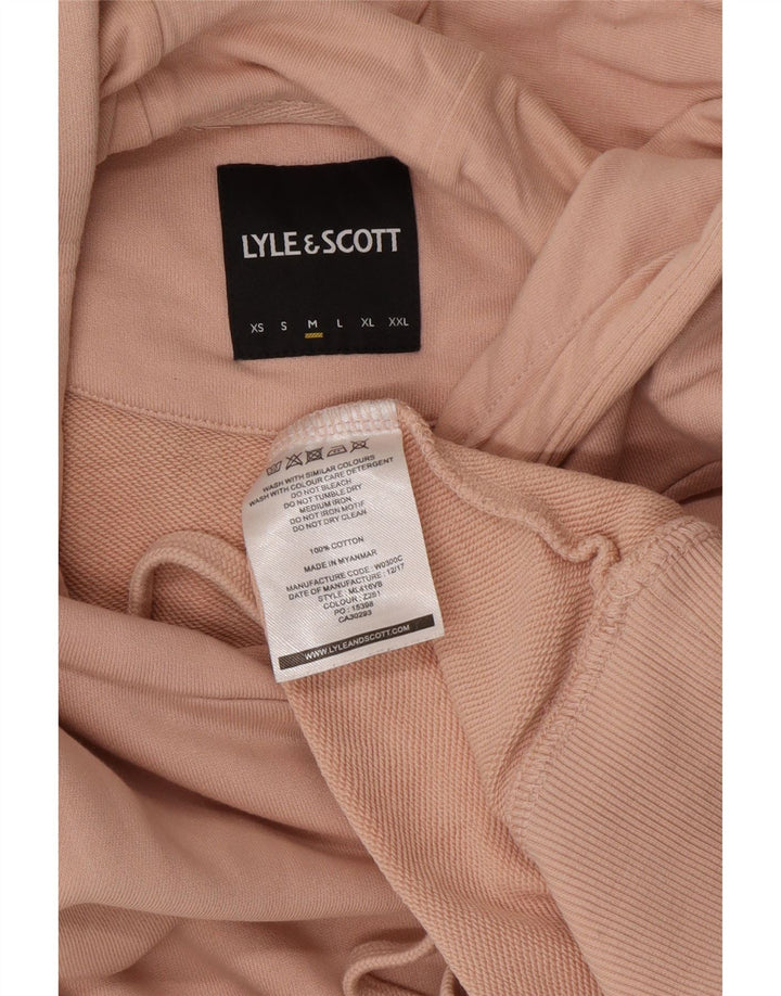 Lyle & Scott Herre hættetrøje Jumper Medium Pink Bomuld