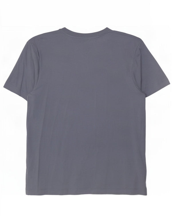 Tommy Hilfiger Herre Grafisk T-Shirt Top 2XL Blå Bomuld