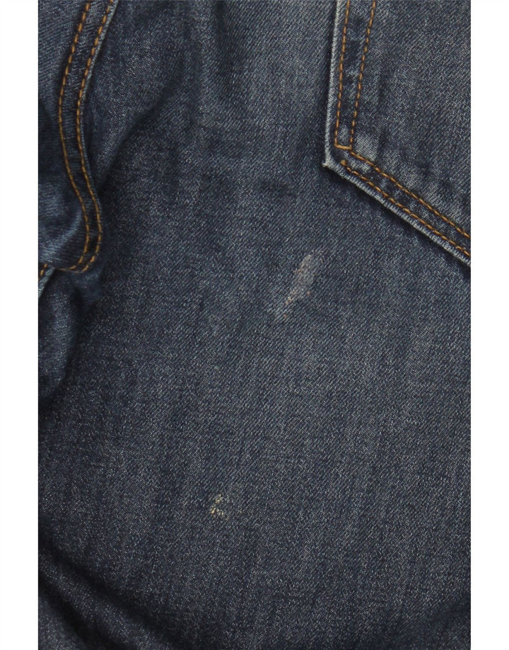 Levi's Herre 514 Straight Jeans W32 L30 Marineblå Bomuld