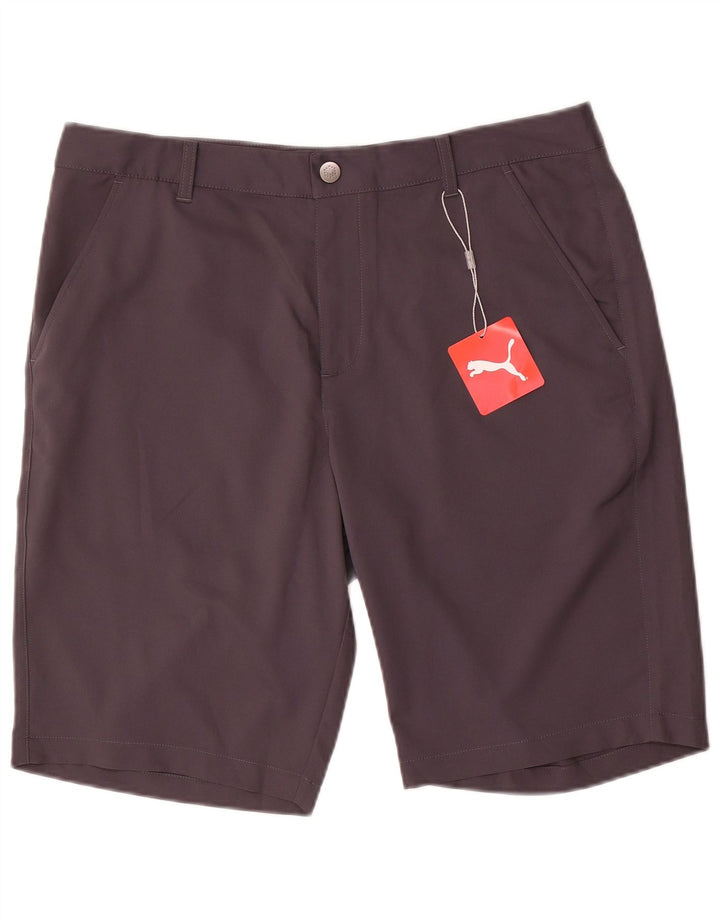 Puma Herre Chino Shorts W34 Large Grå Polyester