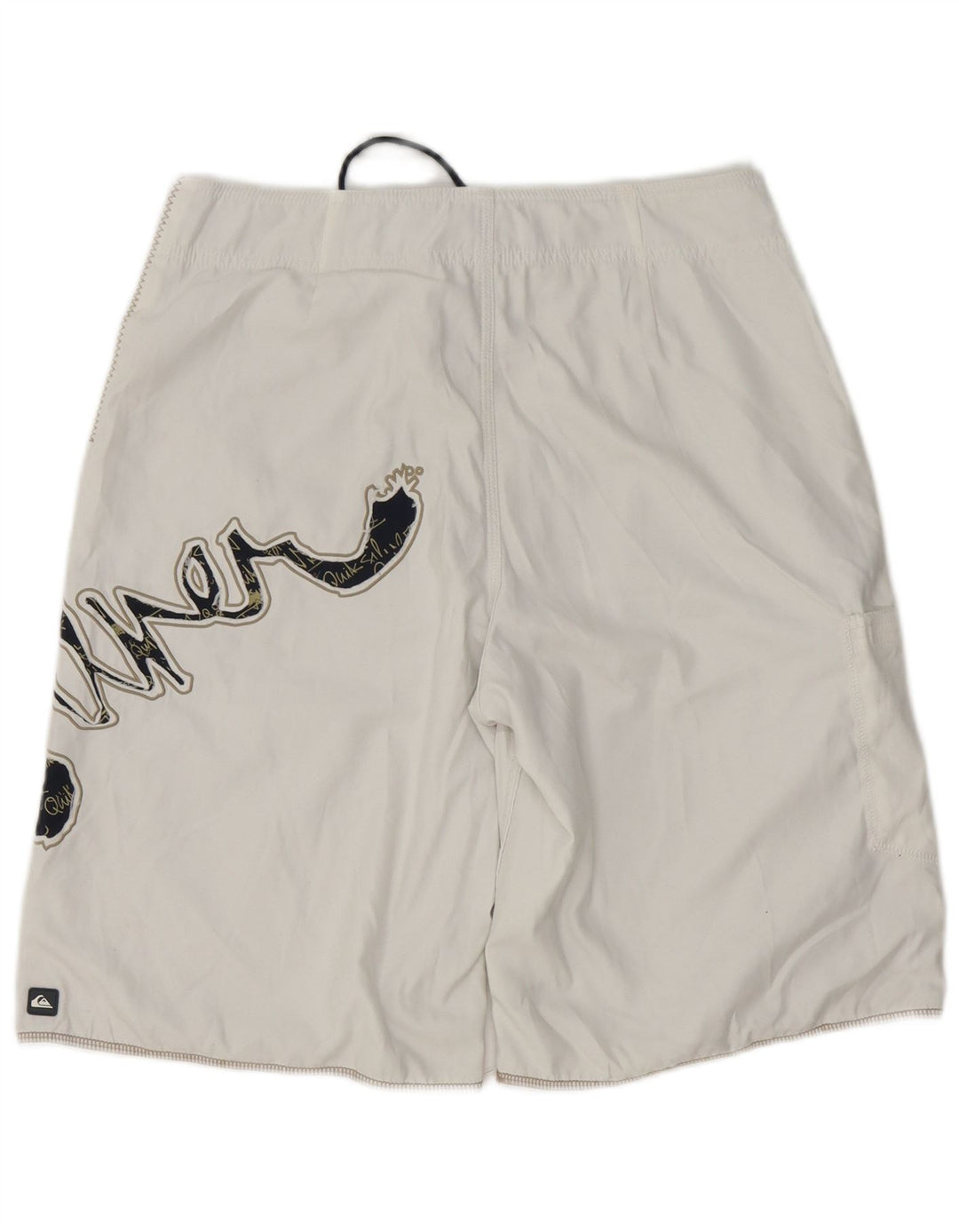 Quiksilver Herre grafiske svømmeshorts Medium White Polyester