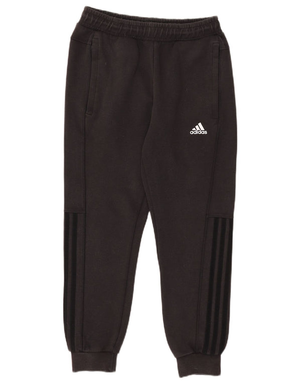 ADIDAS Træningsdragt til kvinder Joggers UK 10 Small Black Bomuld