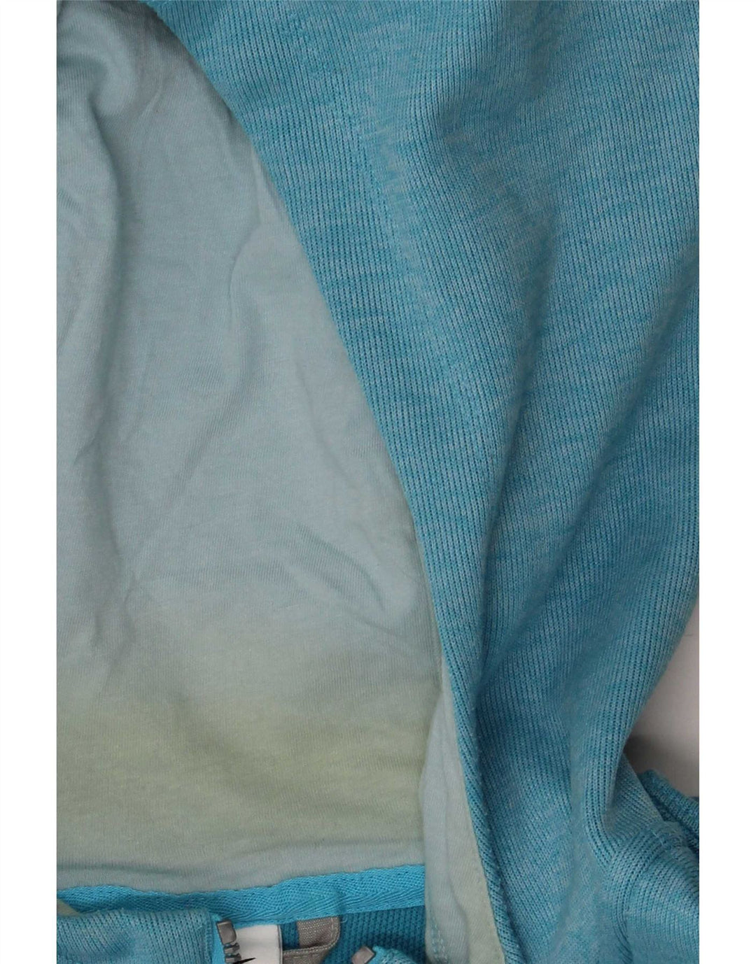 Nike hættetrøje med lynlås til mænd XL blå polyester