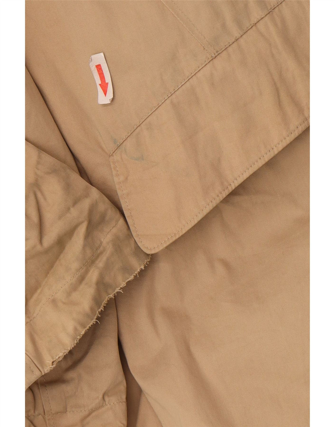 Gant Herre Overfrakke UK 40 Large Beige Colourblock
