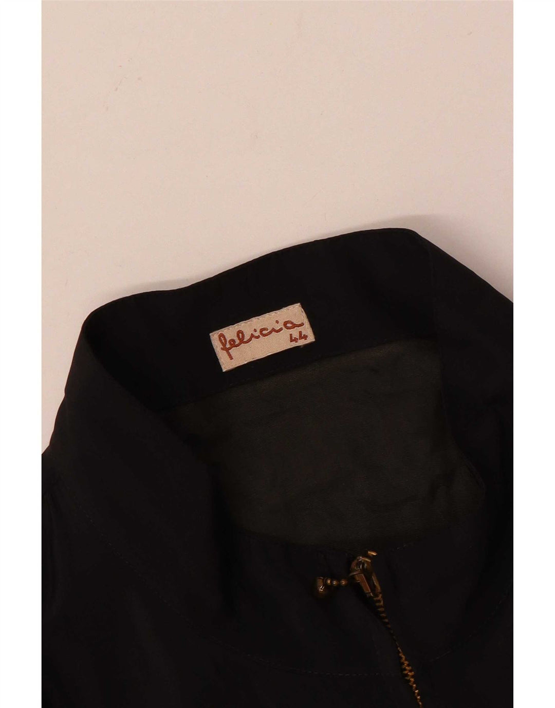 Felicia Womens abstrakt mønster oversized bomberjakke EU 44 XL Sort