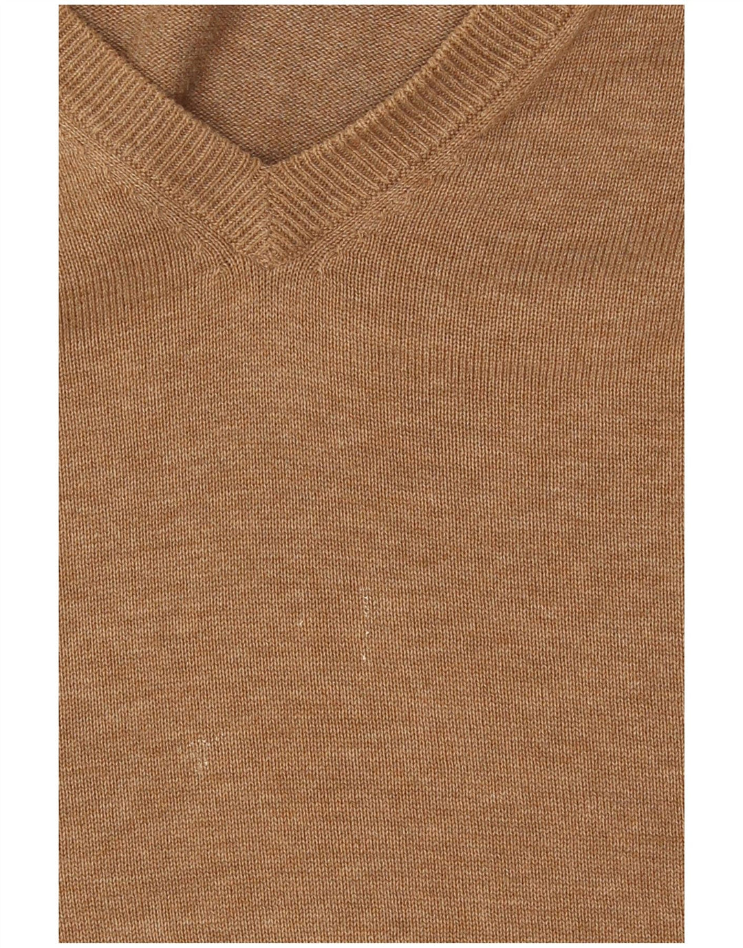 Gant Herre V-hals sweater XL brun bomuld